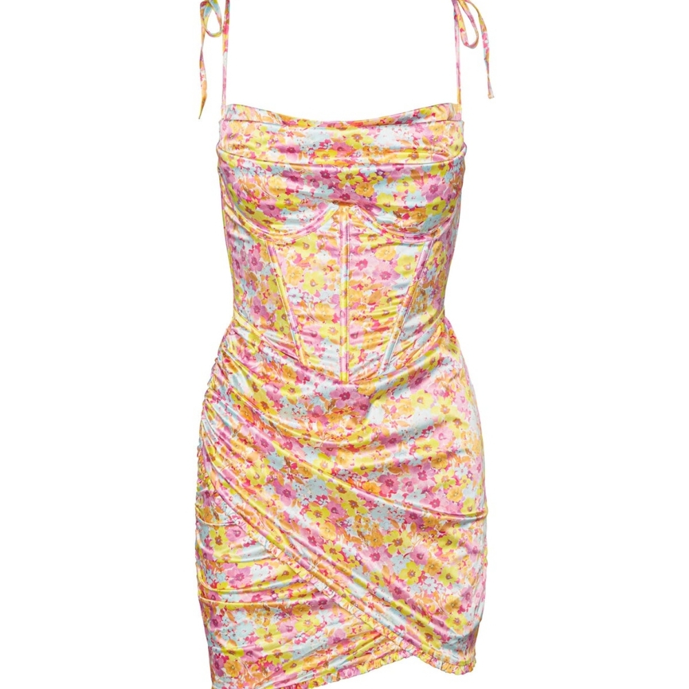 For love and lemons pastel punch dress